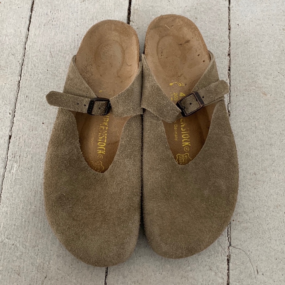 On HOLD Birkenstock Rosemead Suede Mary Jane Clogs